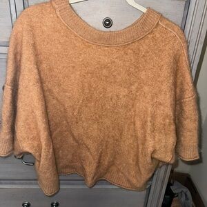 100% Cashmere Cozy Tan Sweater